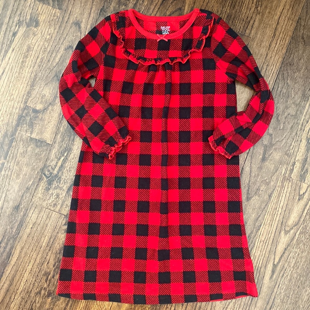 Fleece Christmas nightgown